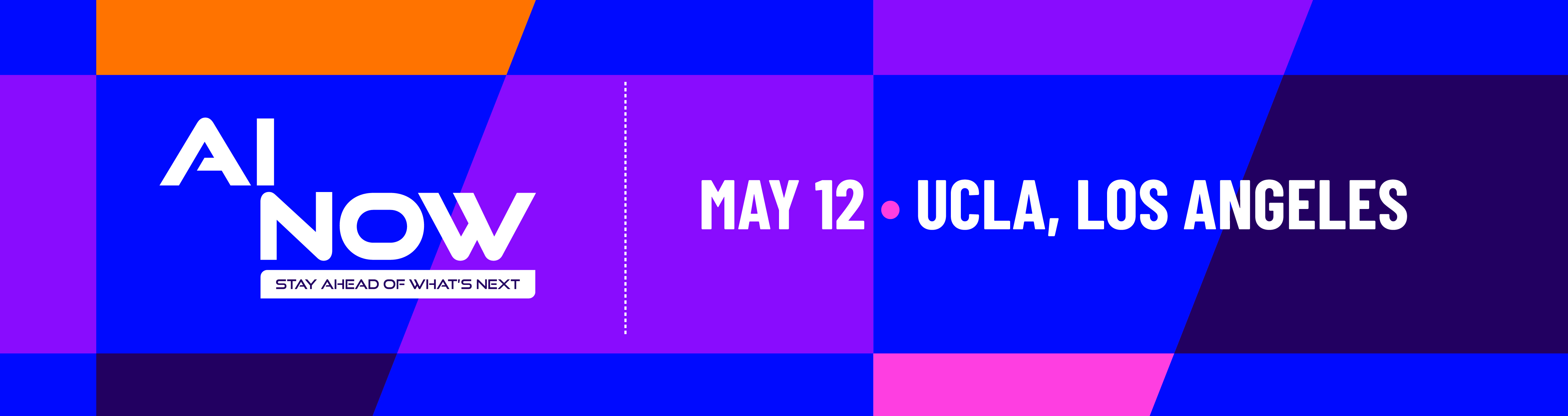 AI NOW event banner for Central